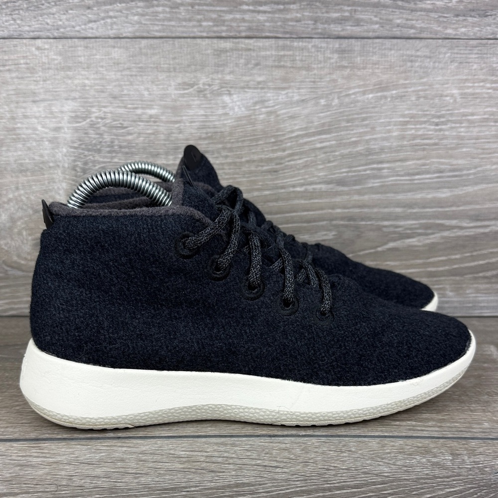 Allbirds Wool Runner Up Mizzle Hi Top Women’s Sz 8 Indigo Blue Lace Up Sneakers